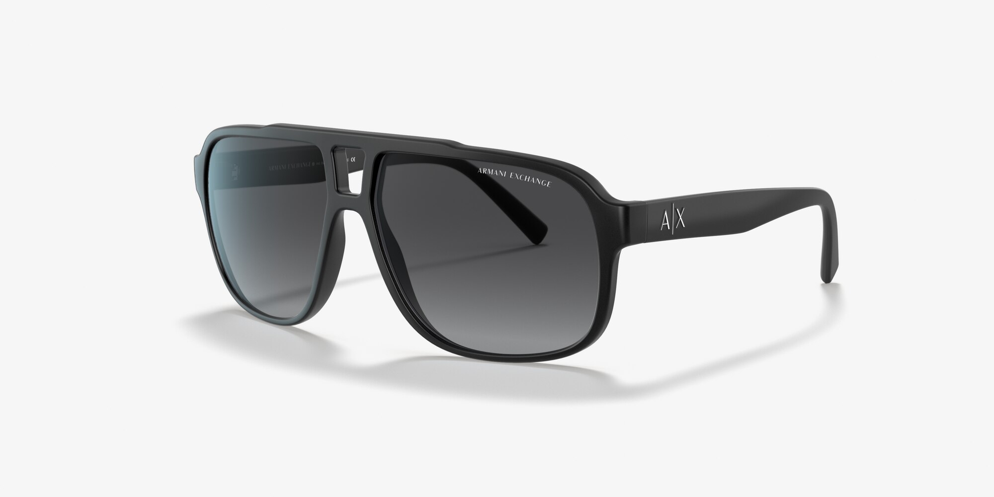 Armani Exchange Men's Matte Blue Square Sunglasses - AX4093S 82958G 56 -  Brazil | eBay